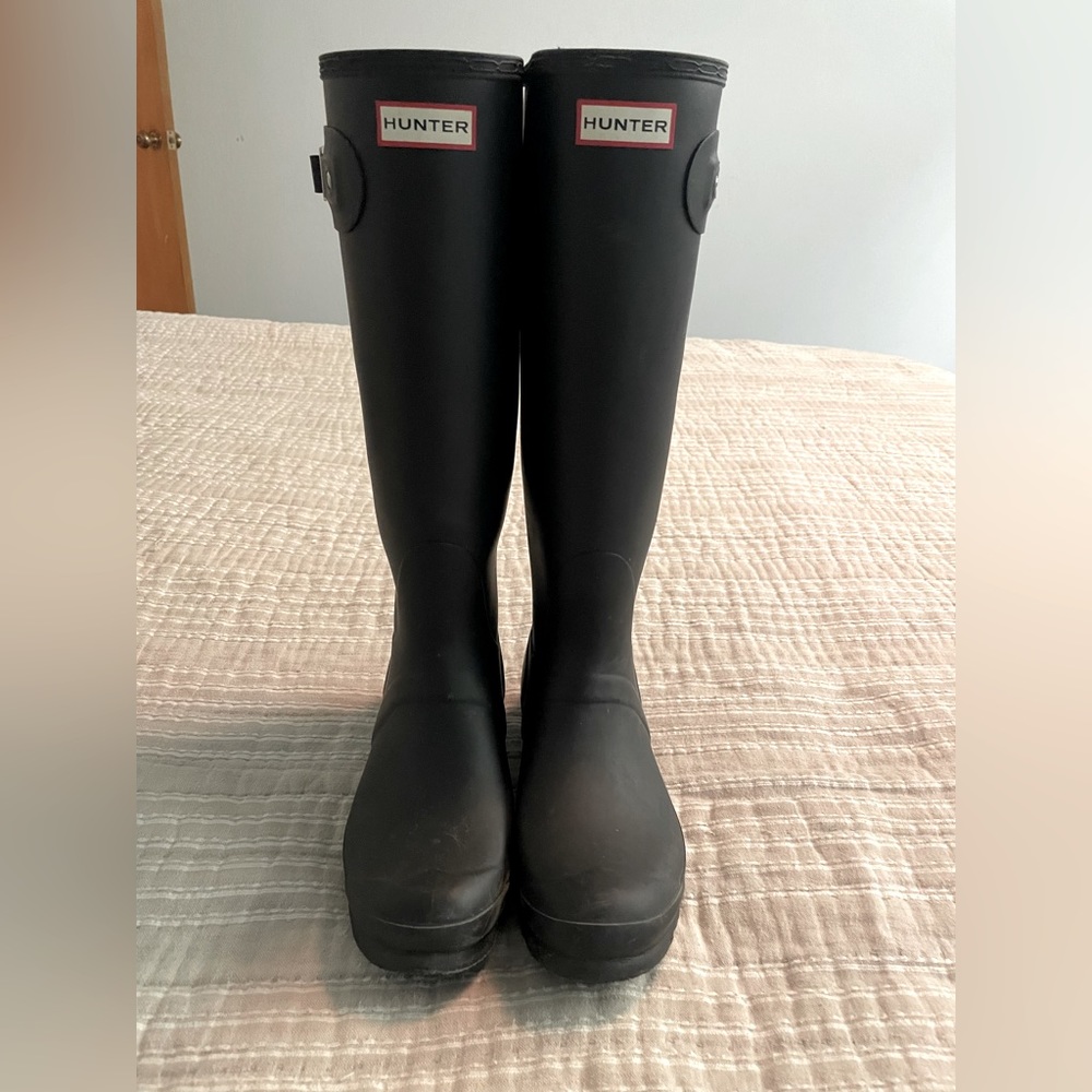 Hunter rain boots